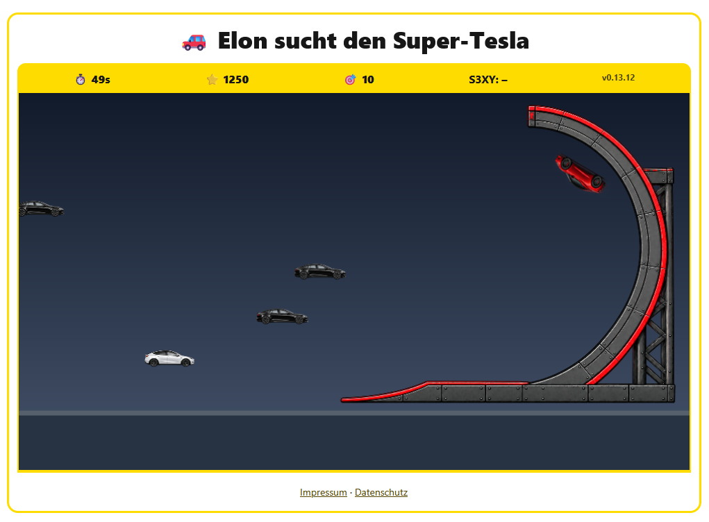Screenshot Tesla-Level